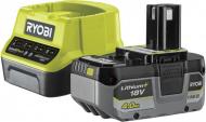 Комплект АКБ + Зарядний пристрій RYOBI 18,0V 4,0Ah RC18120-140X
